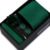 Gravata Social Masculina Verde Bandeira SK46E